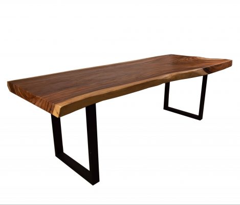 acacia live edge dining table by tier 1 furnishings